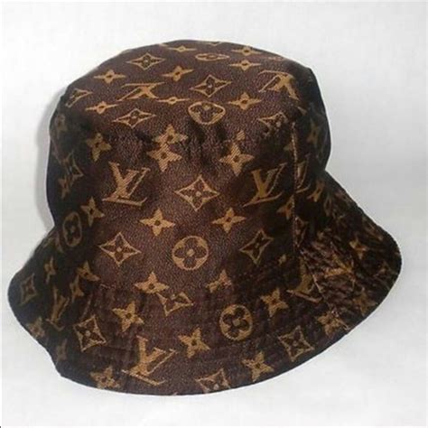 louis vuitton bucket hat leather|louis vuitton wool hat.